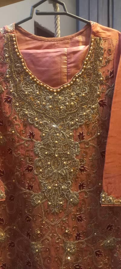 hand made embellished  dress