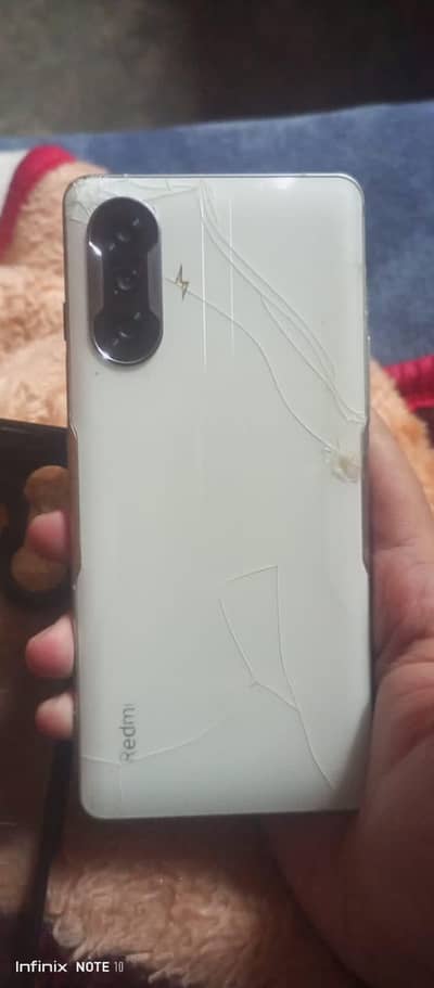 Redmi k40 gaming 12+3/256 with 67 watt original charger and box