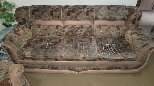 sofa set 5 setter normal condition