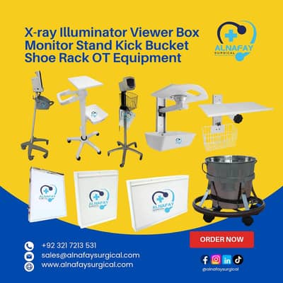 Xray illuminator Viewer box Monitor Stand Kick Bucket Shoe Rack OT eq.