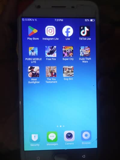 Oppo F1s in low rang