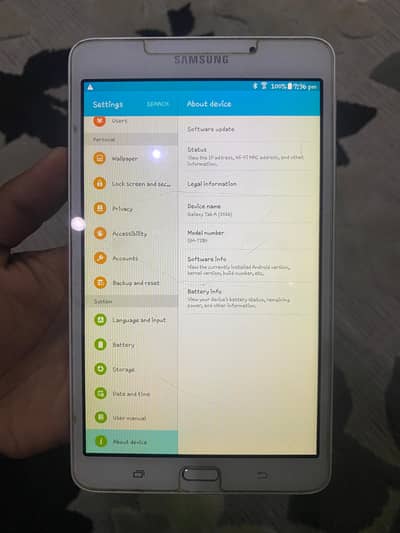 Samsung galaxy tab A6 for sale