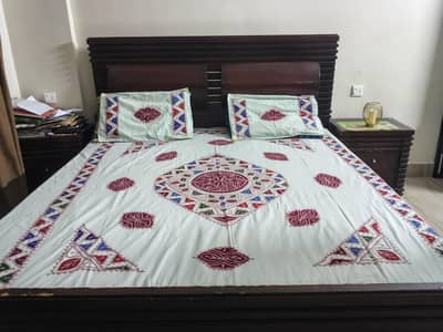 wooden bed for sale