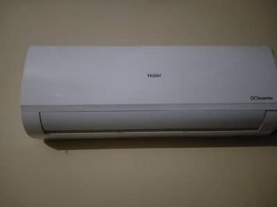 haier AC one year used only. . .