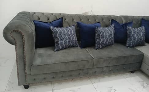 chenone luxury designer L shape sofa set