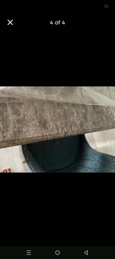 Dining table six seater