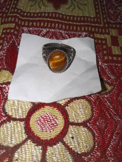 tiger stone ring