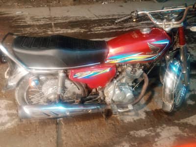 Honda 125 all ok model 2018 mobile number 03432083357