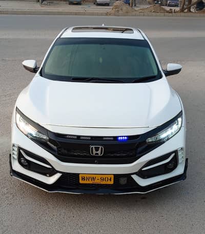 Honda Civic 2018 UG Red meter