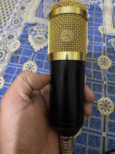 Bm800 Condenser Microphone with Phantom Power Supply