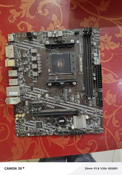 Msi A520MA pro motherboard used not working for repair