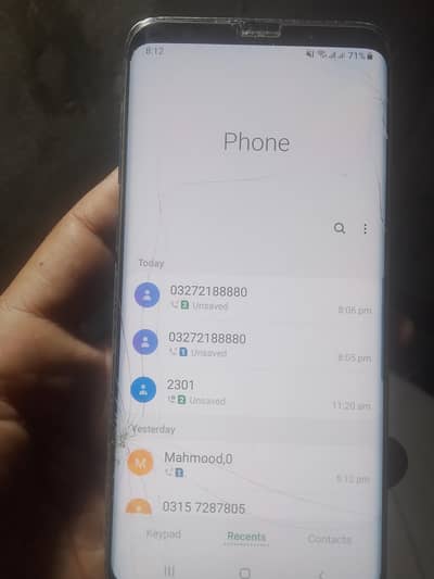 samsing s9ha 6.128 ha sirf glass break ha Baki 10.10ha