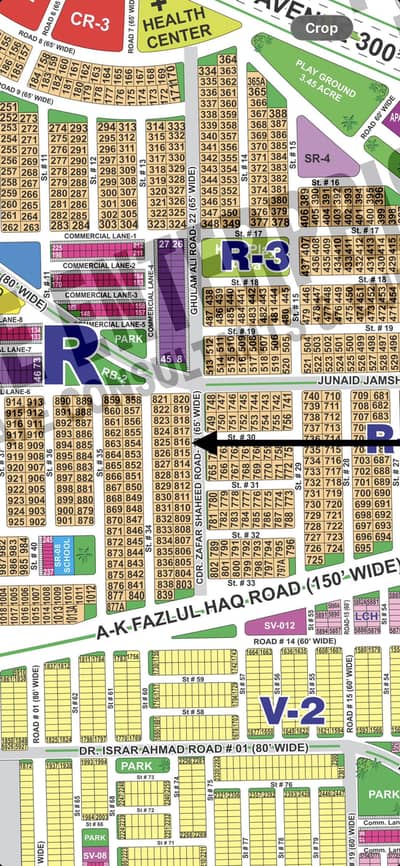 1 Kanal Possesion Plot For Sale in DHA Multan Sector R at Best Price