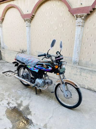 Honda CD 70 2024Model total orinal New condition 2025
