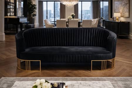 Elegant 3 Seater Sofa – Modern Luxury Look | Best for Living Room