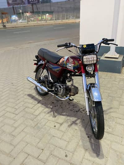 Honda CD 70 total Jenioun 2021