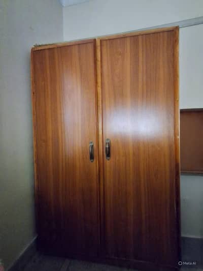 Lightly Used Wooden Wardrobe for Sale!
