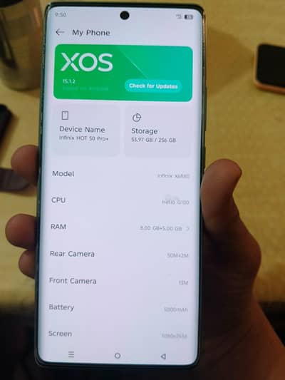 Infinix hot 50proplus