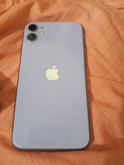 I phone 11 10 by 10 condition 64GB Batree health. 85%