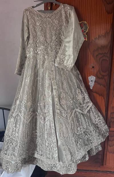 it's grey full length maxi