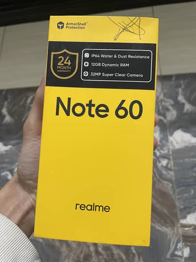 Realme note 60 PTA APPROVED
