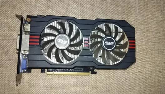 Asus Nvidia GTX 750ti graphic card 2gb ddr5 128bits all ok