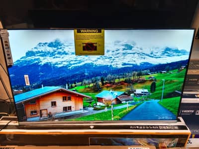 48" inch Smart Led Tv UHD 4k Bezeless (32" 43" 55" 65" 75" 85)