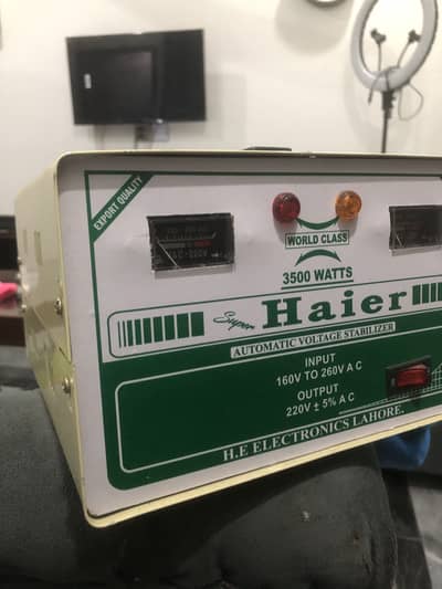 3500 watts stabilizer just like new