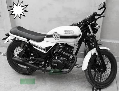 Hi Speed Motorcycle,  Bike, Cafe Racer, 150 cc ,