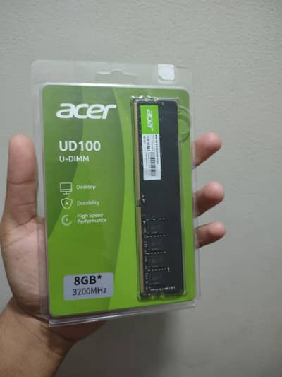 Acer brand new 8gb ddr4 3200mhz ram