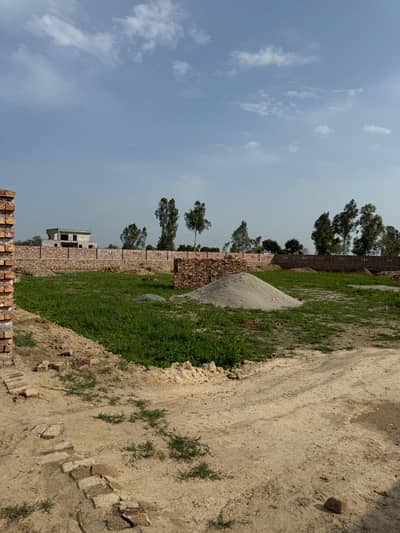 Corner 4 Kanal with 100ft Front near Main Barki Road