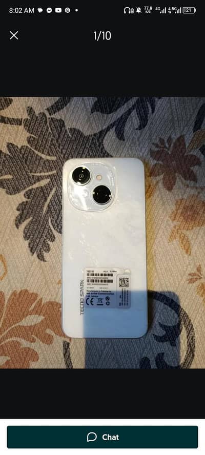 Tecmno Spark g0 1 10/10 Sealed  complete saman Serious buyer contact m