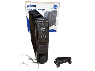 Prime 15 Fins oil filled electric heater