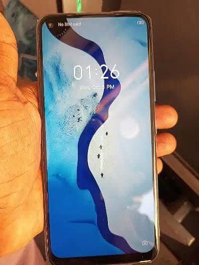 Infinix hot 10 Glass crack 128gb with box
