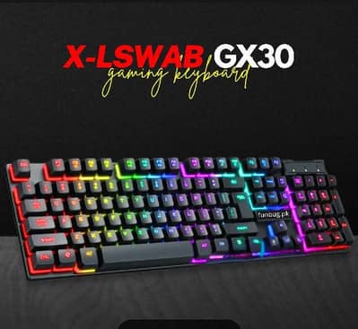 very nice gaming keyboard with RGB lights