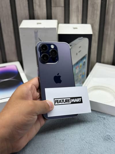 14 Pro | 128GB | PTA Approved | With Box | Purple | iPhone 14 Pro
