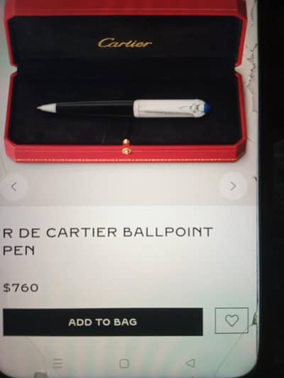 Cartier-Brand new bal pen