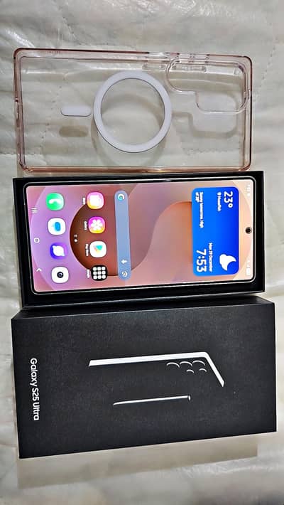 Samsung s25 ultra 12gb/256gb titanium grey physical dual sim