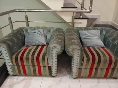 4 single chair sofa set