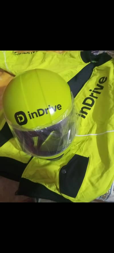 in drive helmet and appar