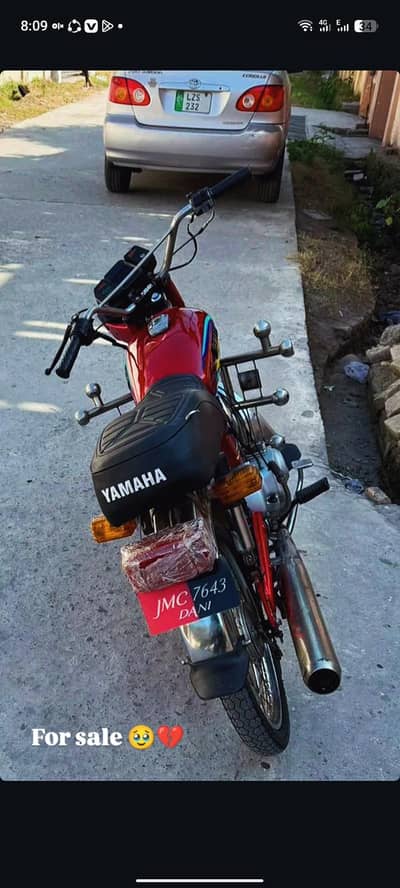 Yahmah Royal 100Cc 2000 Model Mirpur Ajk