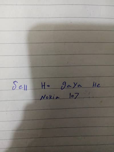 Nokia 107 Sell ho gaya 1100 ka