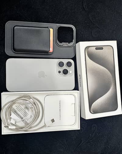 Iphone 15 pro max 256 GB PTA approved