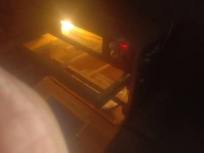 Home made plywood incubator