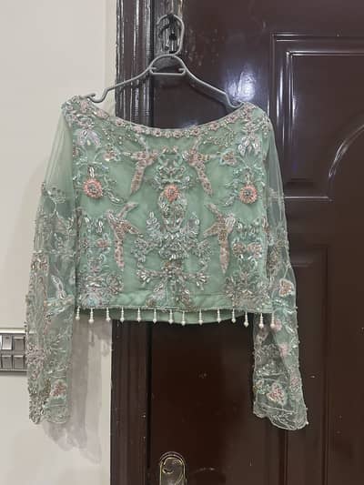 Maria . B original fancy Lehanga and choli