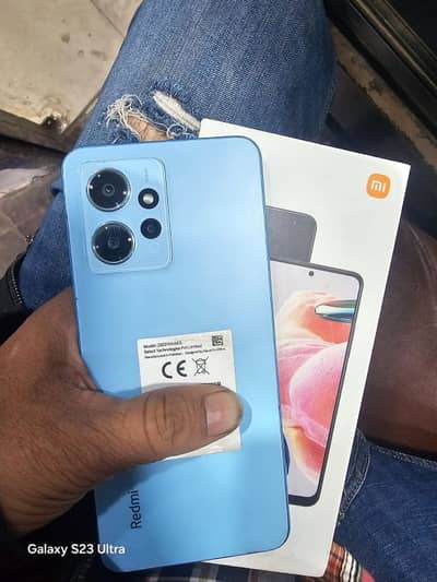 Redmi Note 12 Good condition 8GB 128GB seald complete saman all ok
