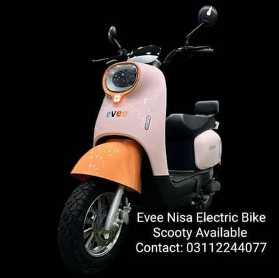 Evee Nisa Electric Bike Scooty Available in Wah Cantt, Texila