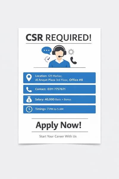 Sales representatives required