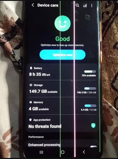 Samsung S20+ 5g for exchange 12/256gb Fingerprint working