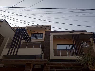 Brand New Luxury Bungalow for Sale 400 SQ Yards Location: Sindh Baloch Cooperative Housing Society Status: Lease Clear | East Open | Boundary Wall Society